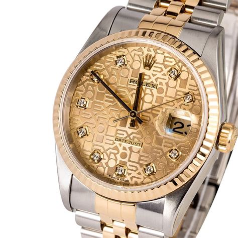 rolex anniversary dial watch|rolex datejust jubilee diamond dial.